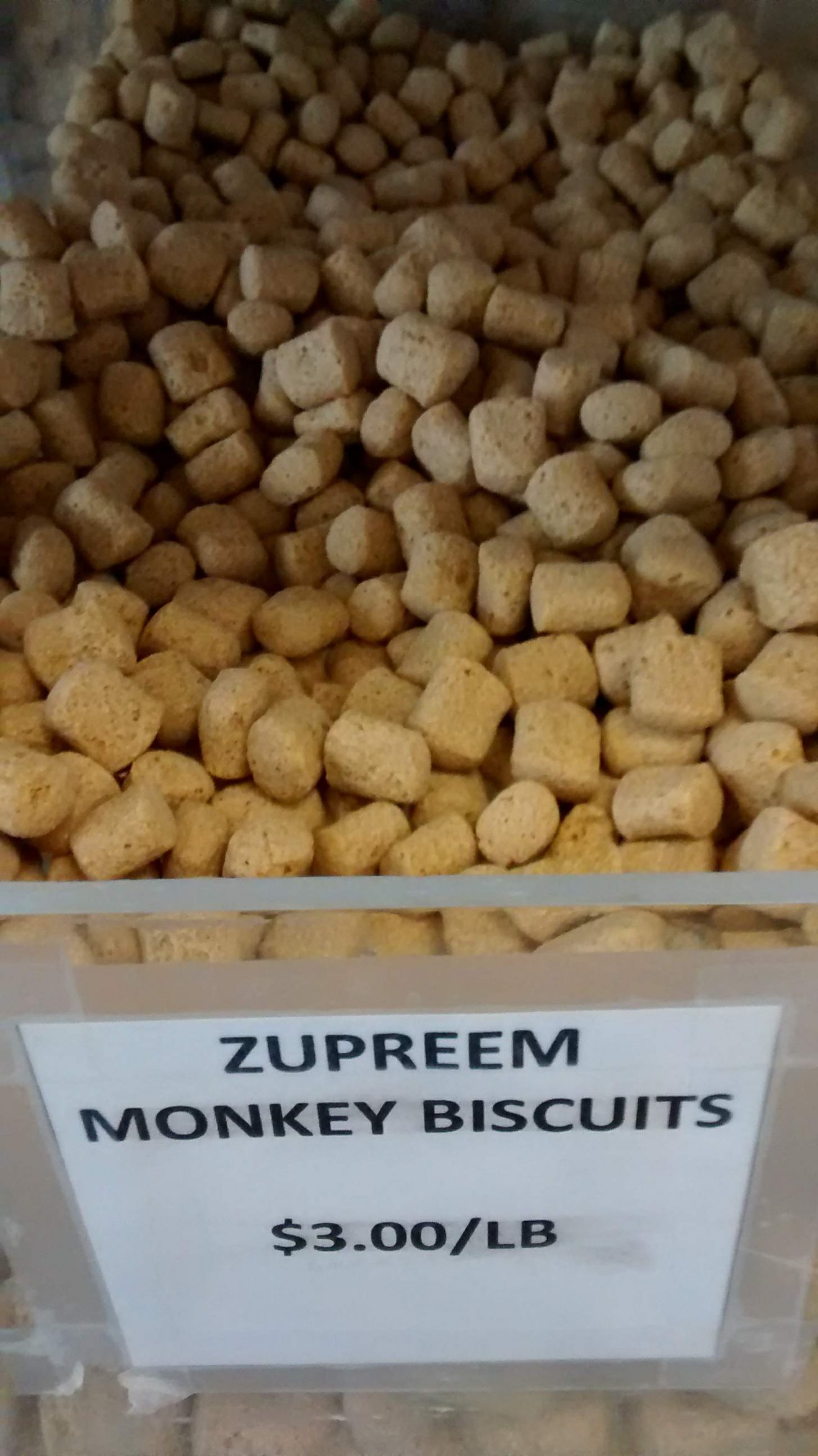 Zupreem Monkey Biscuits (bulk) Bird is the Word